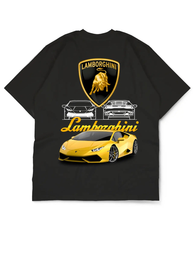 Car Collection Oversize Drop Shoulder Tee By GenGears in Pakistan