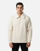 Men’s Premium Winter Sweatshirt with Fur Collar – Elegant Studio Edition