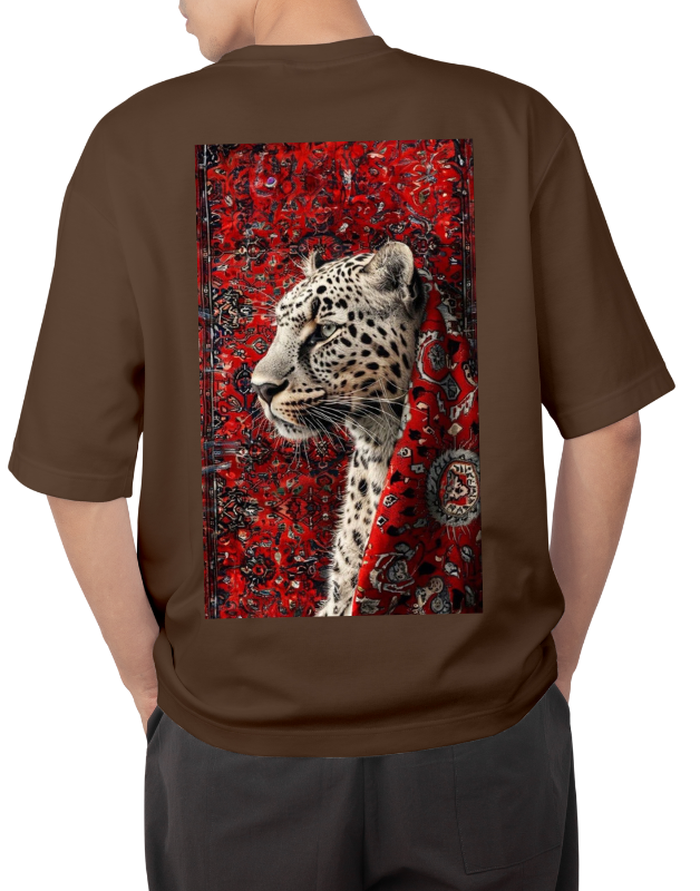 Premium Oversize Drop Shoulder Tee – Samurai Warrior Print