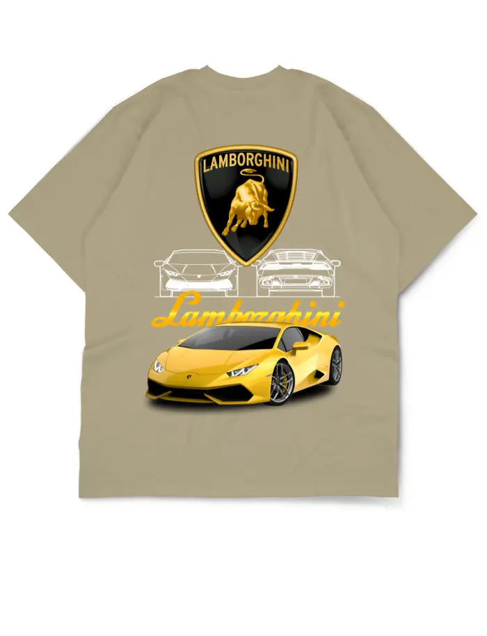 Car Collection Oversize Drop Shoulder Tee By GenGears in Pakistan