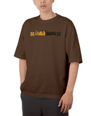 Premium Oversize Drop Shoulder Tee – Golden Warrior Print