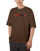 Premium Oversize Drop Shoulder Tee – Samurai Warrior Print