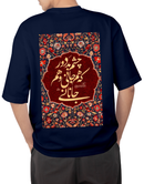 Premium Oversize Drop Shoulder T-Shirt – Red Floral  Graphic