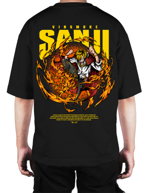 Premium Oversize Drop Shoulder Tee – Samurai Tiger Streetwear
