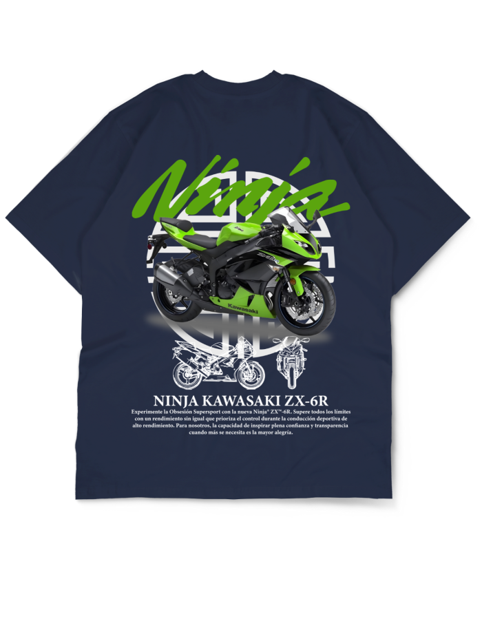Oversize Drop Shoulder Motorbike Racing Tee By GenGears in Pakistan