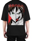 Premium Oversize Drop Shoulder Tee – Anime Sukuna Graphic