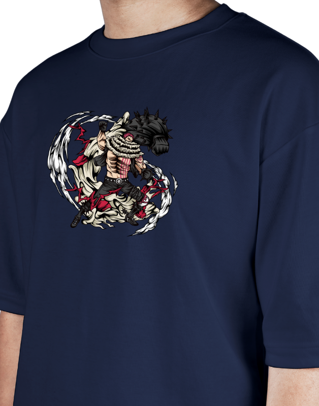 Premium Oversize Drop Shoulder Tee – Japanese Dragon Streetwear