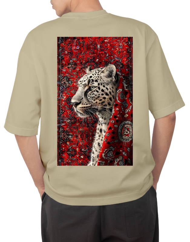 Premium Oversize Drop Shoulder Tee – Samurai Warrior Print