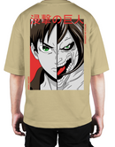 Premium Oversize Drop Shoulder Tee – Anime Sukuna Graphic