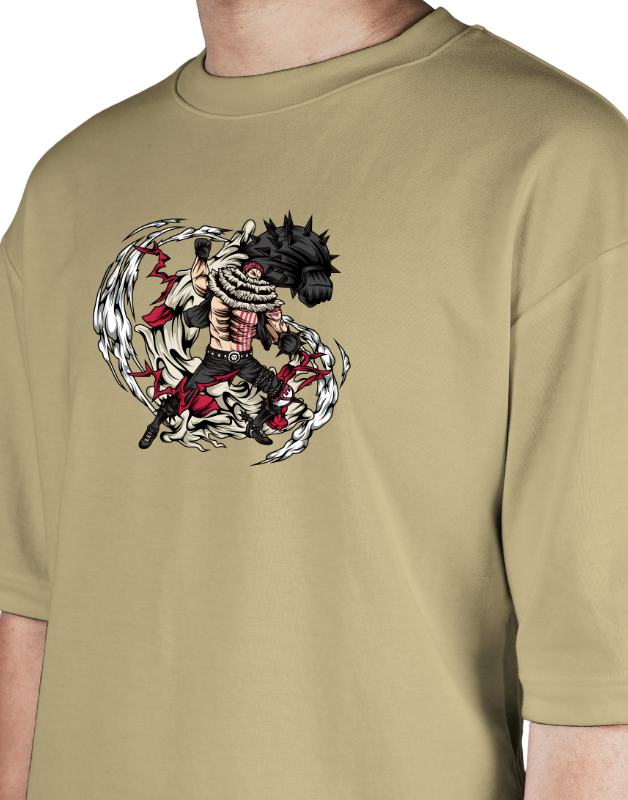 Premium Oversize Drop Shoulder Tee – Japanese Dragon Streetwear