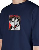 Premium Oversize Drop Shoulder Tee – Anime Sukuna Graphic