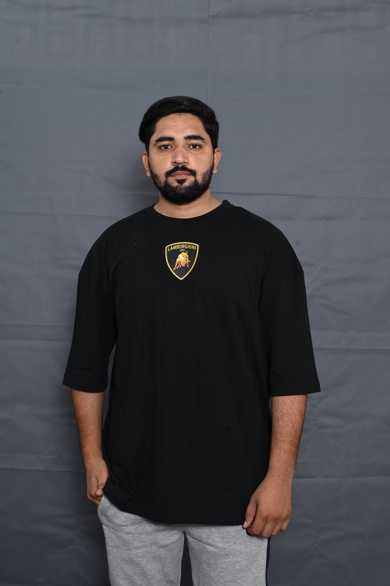 Car Collection Oversize Drop Shoulder Tee By GenGears in Pakistan