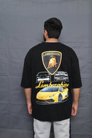 Car Collection Oversize Drop Shoulder Tee By GenGears in Pakistan
