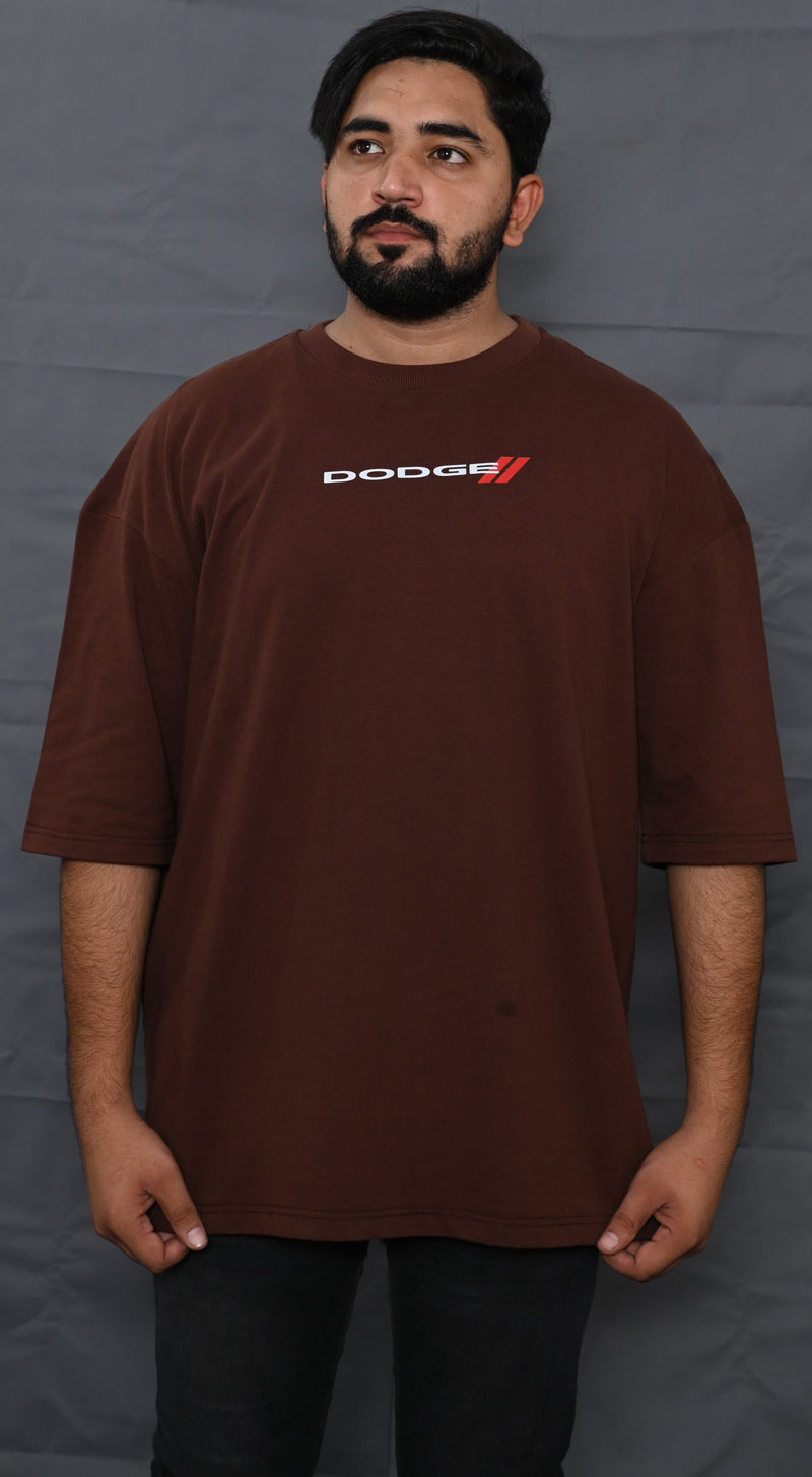 Car Collection Oversize Drop Shoulder Tee – Dodge Edition by GenGears in Pakistan