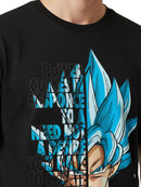 Goku Super Saiyan God SS (Blue) T-shirt - DBZ Fandom Tee - Comfortable Round Neck